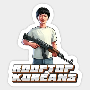 Rooftop Koreans Sticker